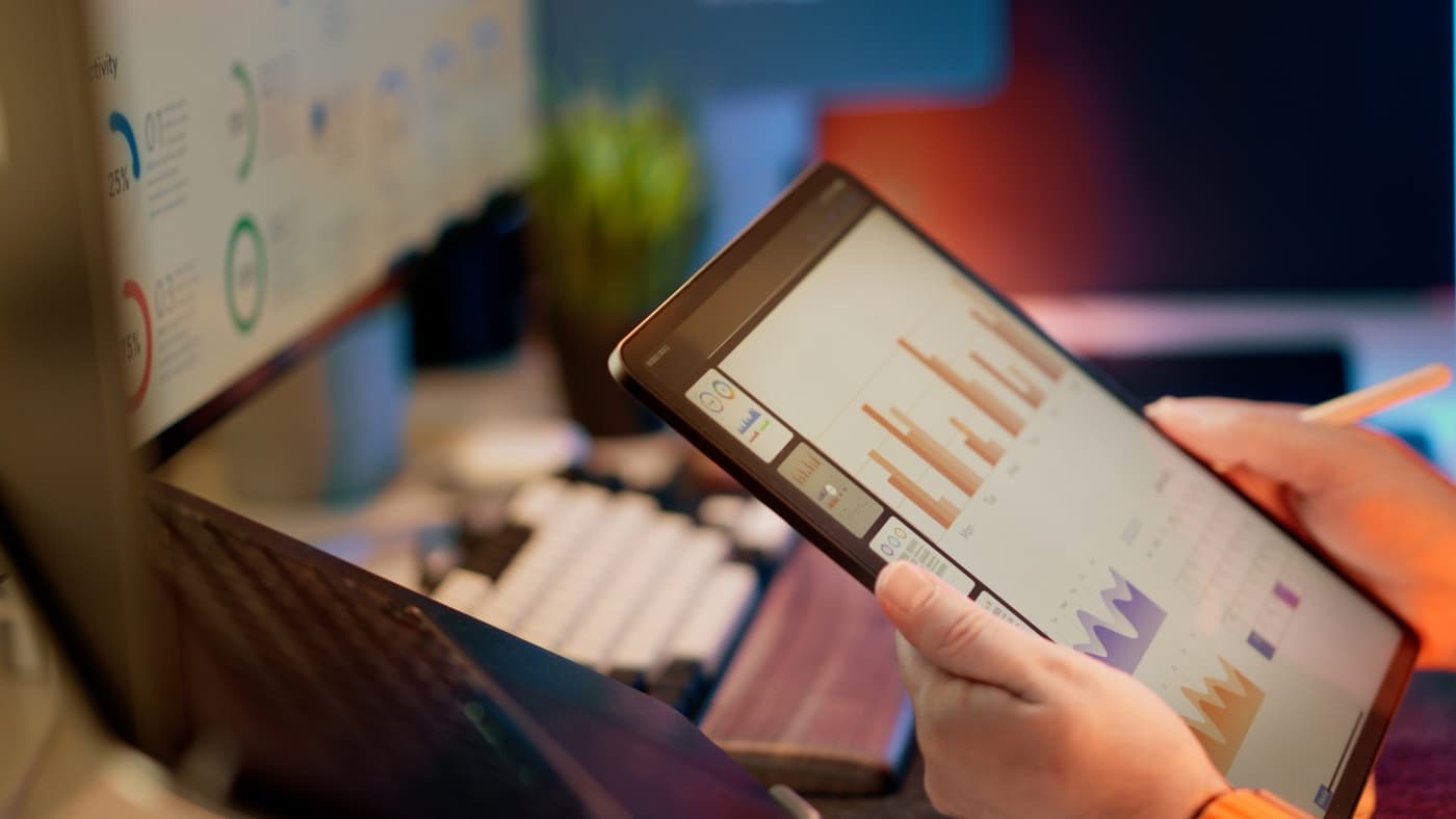 Analysöversikt som används i planeringen av ett digitalt tillväxtssystem